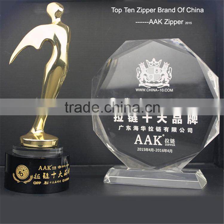 Plastic zipper 5# rainbow square teeth close end with thumb puller