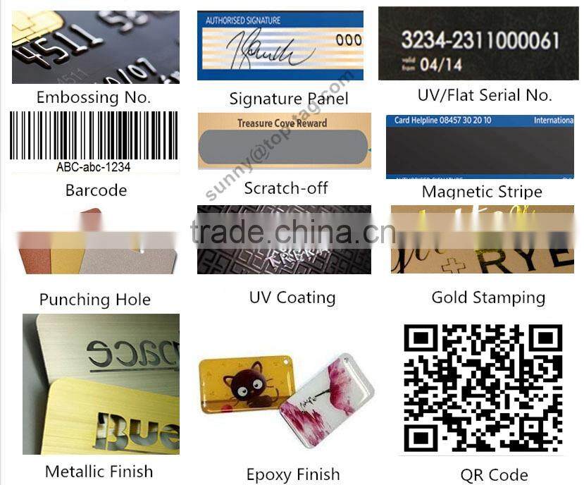 High quality customized good design vip gift card for christmas