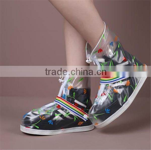 New arrival Hot Sale 2015 Outdoor PVC Rain Boots Cover Waterproof Shoe Covers