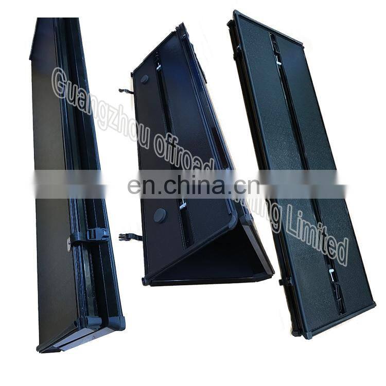 Aluminum hilux revo fold hard tonneau cover