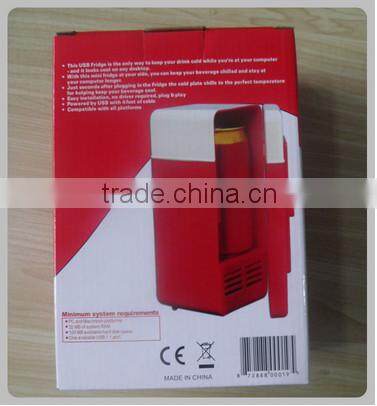 New Mini USB Fridge Cooler Gadget, Cooler/Warmer Cans Refrigerator