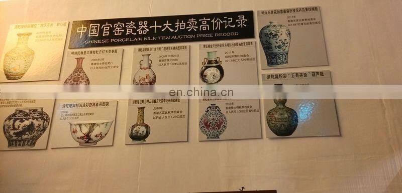 Chinese Antique Reproduction Qing Yongzheng Year Ceramic Porcelain Flower Vase