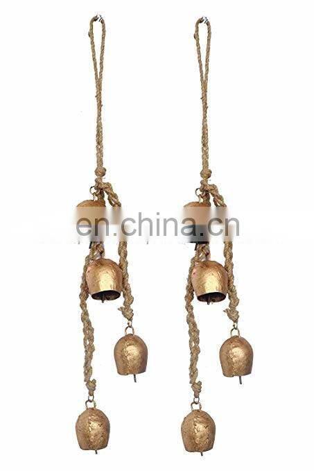 metal white christmas bell