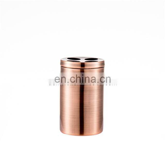 4-Piece Antique bronze Bathroom Set,Includes Lotion Dispenser, Toilet brush holder, Tumbler