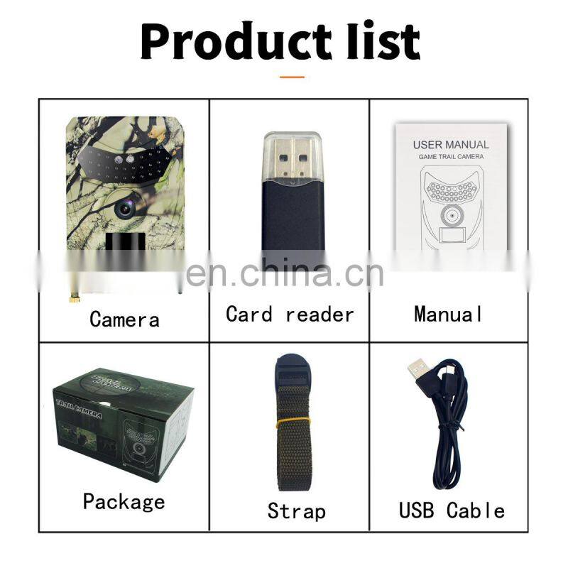 PR100 HD 20MP 1080P 940nm IR lights thermo trail camera hunting game wildlife Camera trap
