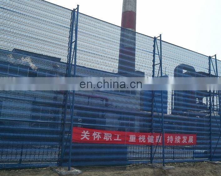 Factory direct sale perforated metal wind dust fence for port coast