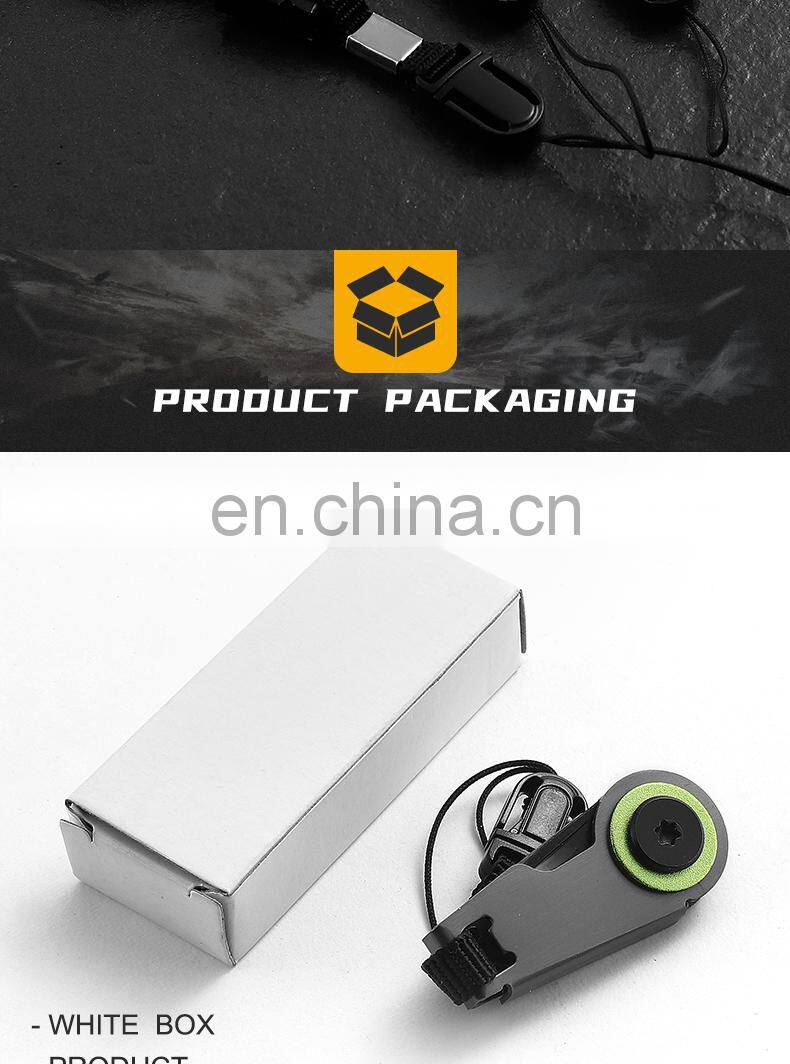 Outdoor Multi-Function EDC Tools Mini Key Chain Screwdriver Portable Lanyard Tools Gift Customized