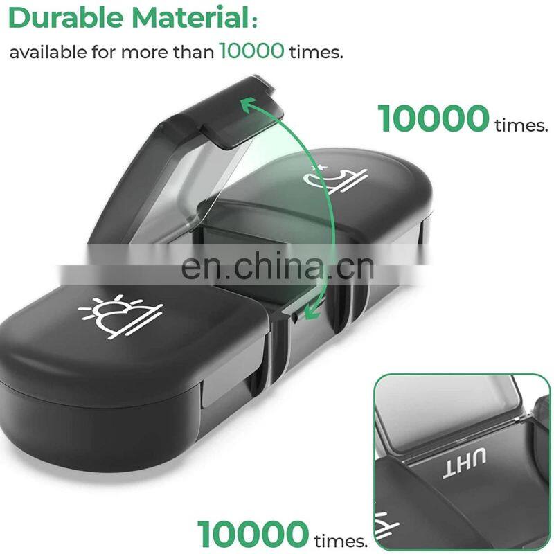 7 days Weekly Pill Case 21 Grids Medicine Tablet Portable Dispenser Organizer Pill Box storage Drug Container Holder