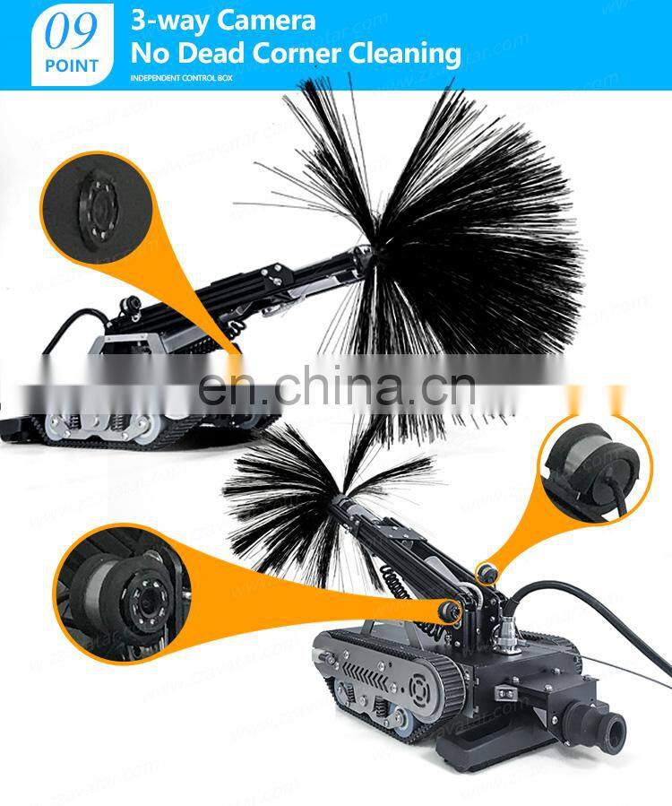 Hot selling PCS-350III piping cleaning robot hvac ductwork cleaner equipment duct cleaning machine with low noise