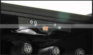 23L/12 bottles single zone metal thermoelectric wine cooler/ wine refrigerator LED display BCW-23B