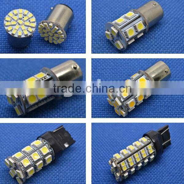ba15s auto led turn bulb 12v , 1156/7 18smd 5050 led car turn light , car led turn lamp