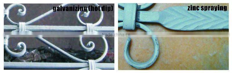 GYD-15Ba018 simple design iron glass baluster