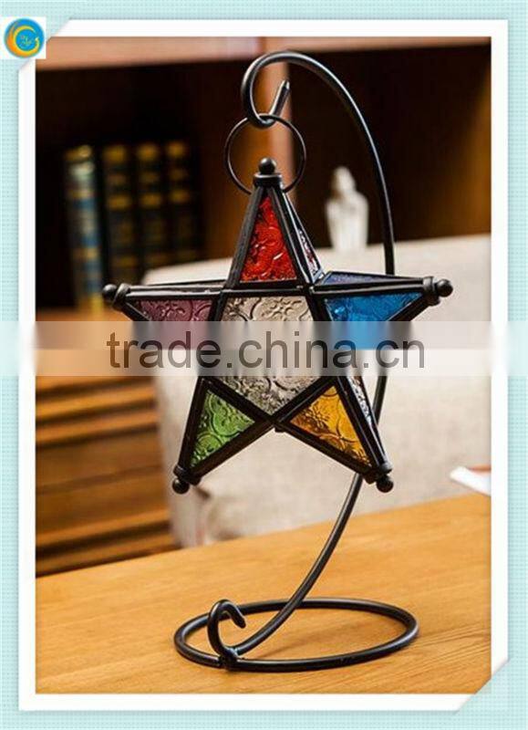 iron lantern -modern decorative accessories