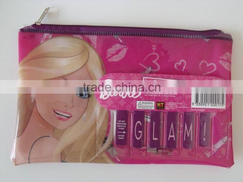 pvc zip bag organizer bag clear pvc bag