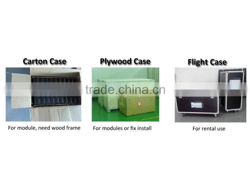 P10 Single Red LED Display module for store advertising