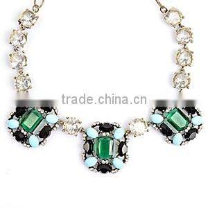 Kundan Jewellery Statement Necklace Jewelry Semi Precious Stone Necklace