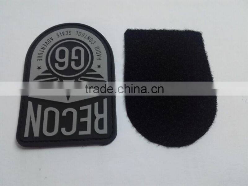 PVC rubber magic tape with lots of different logos