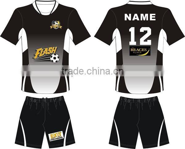 new design 2015/2016 football jersey for kids, football jersey set
