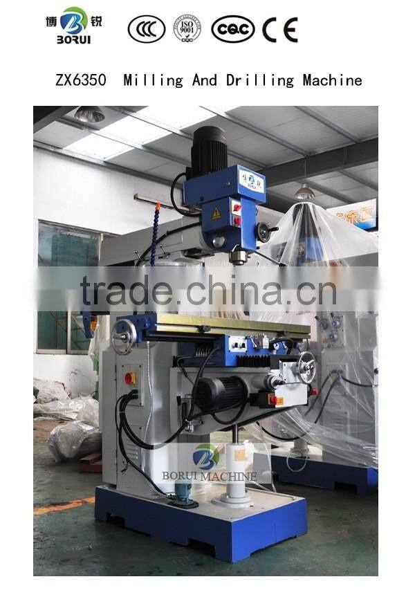 Manual Conventional Milling Drilling Machine ZX6350A