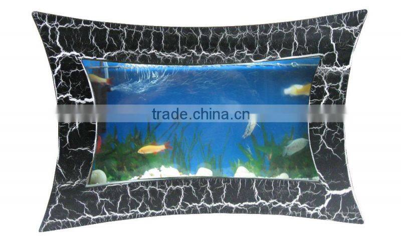 NEW ALUMINUM FRAME WALL HANGING AQUARIUM,WALL-MOUNTED AQUARIUM,WALL AQUARIUM FISH TANK