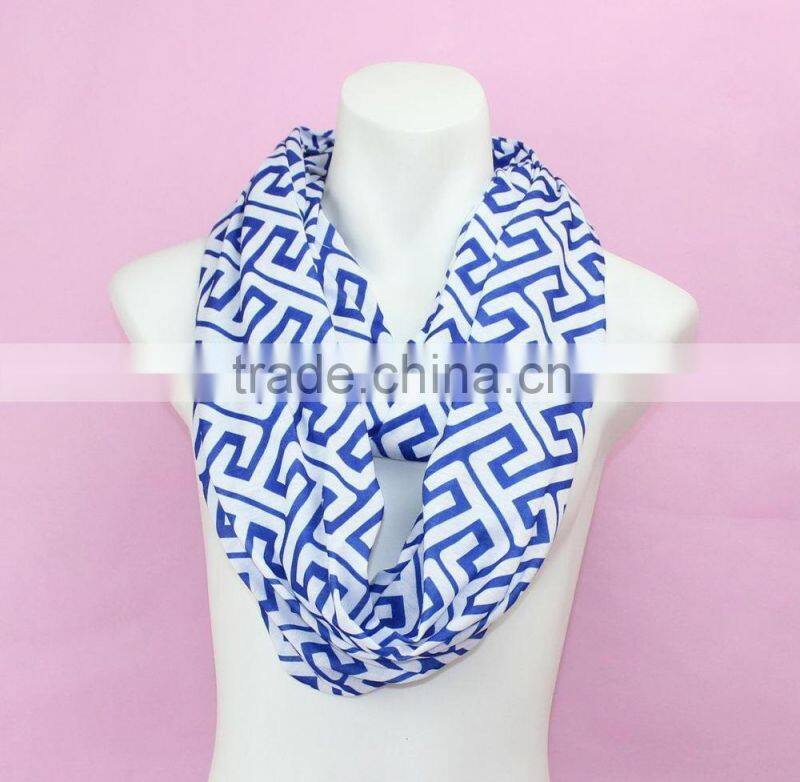 Hot Selling Elegant Fascinating Fashion Arab Muslim Lady Infinity Scarf