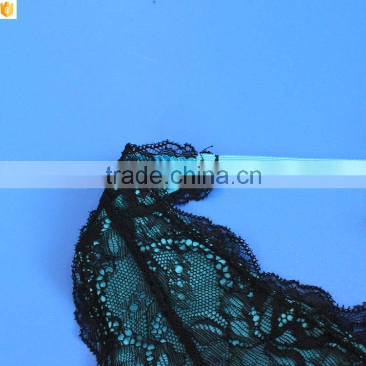 OEM service Sequins cool panty lace thong set