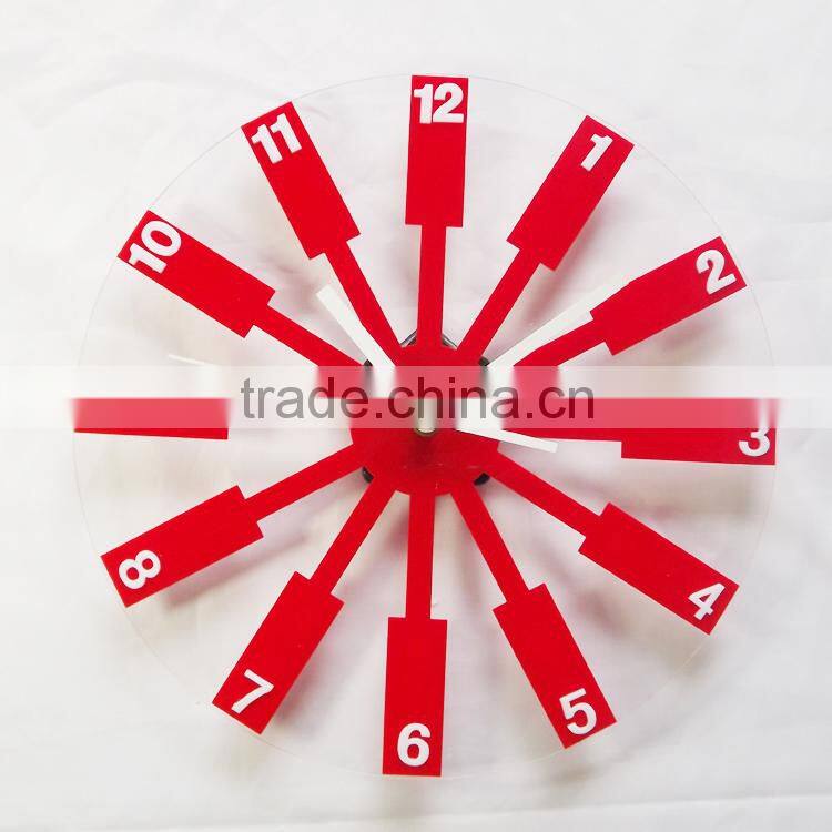 ACC2007 2015 new arrival DIY acrylic clock