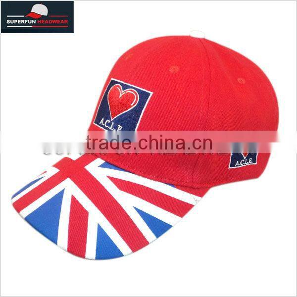 100% cotton custom cheapest cap