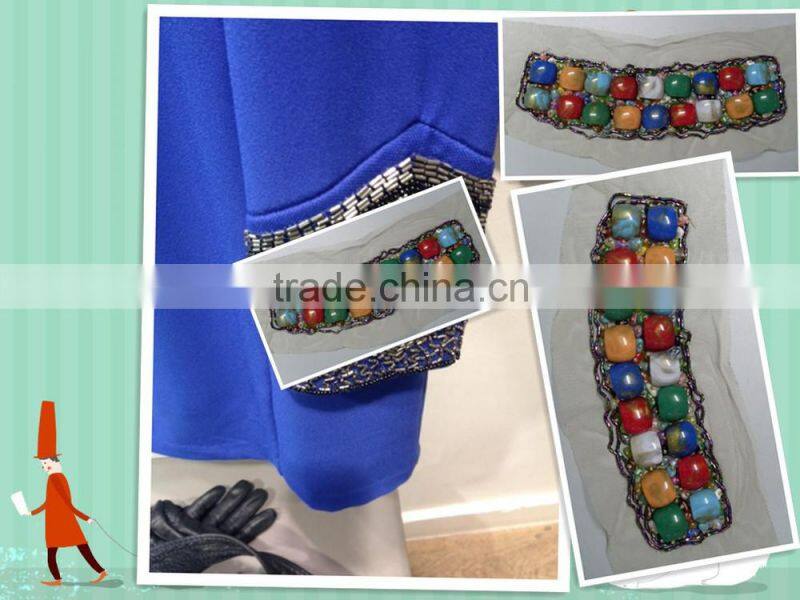 Fancy Handmade Embellishment For Coat Cuff ---- H1412072