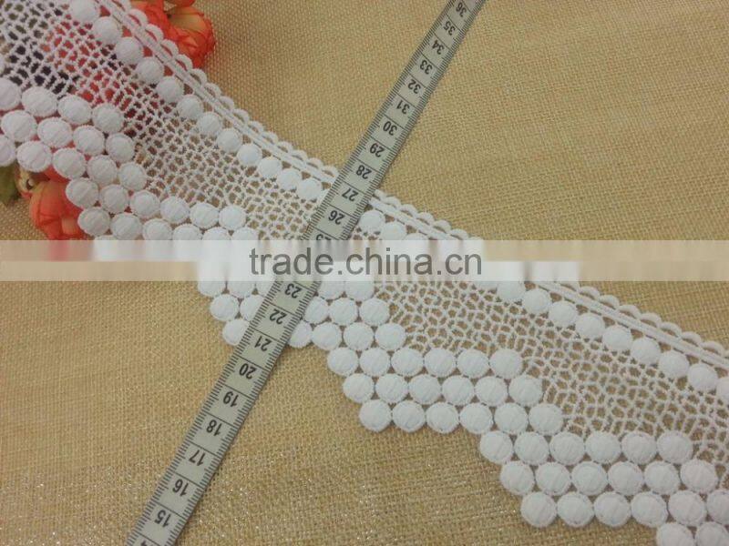 High quality embordiery cotton lace --H1555