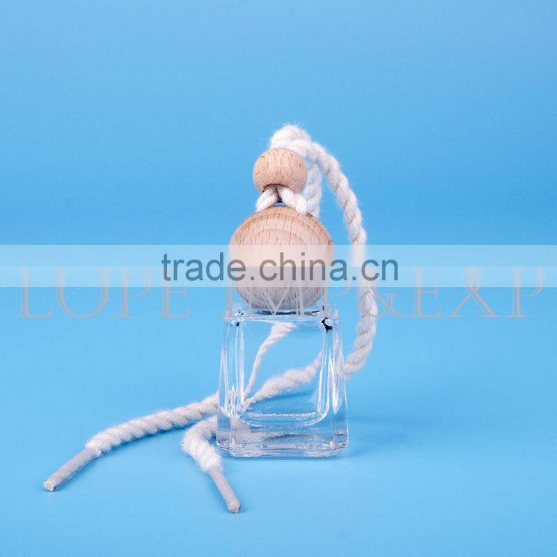 7ml Trapezium Empty Hanging Car Perfume Bottle