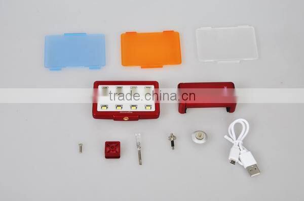 Commlite Powerful LED Video Light 12 Lamps for Monopod, Cellphone, DSLR Camera...