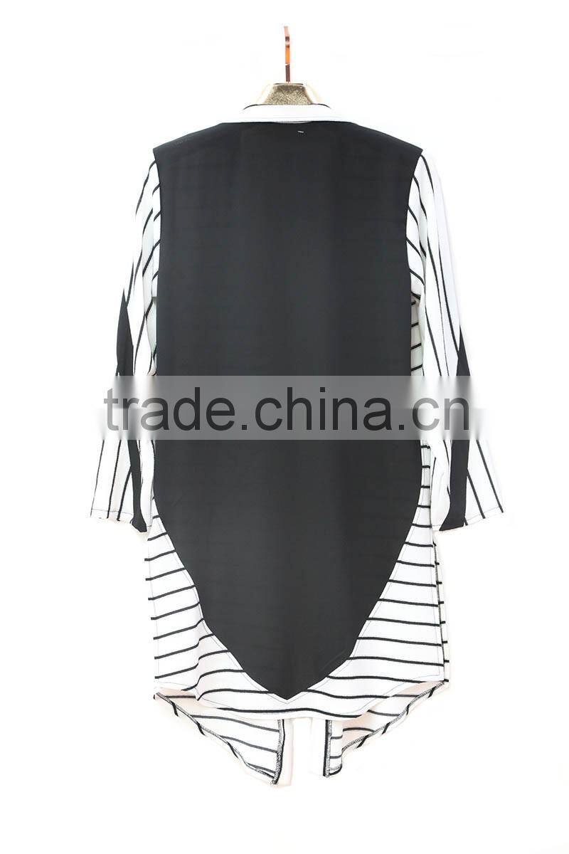 2016 newly launched ladies long tops factory directly