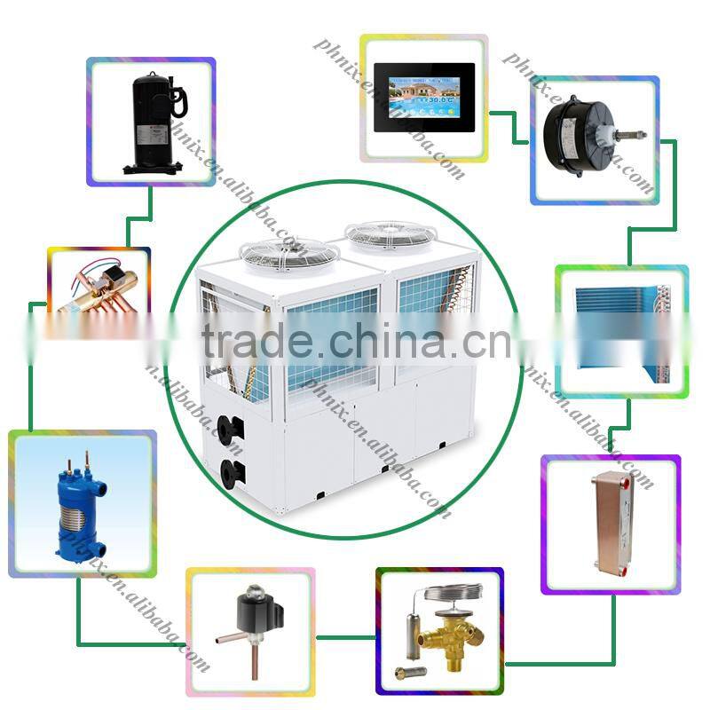 Air Source Heat Pump Type And Freestanding Installation Hot Water Heat Pump