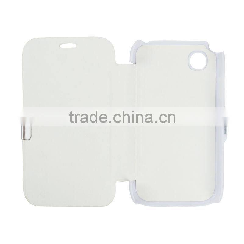 Book Style Lichee texture Flip PU leather case for LG L40