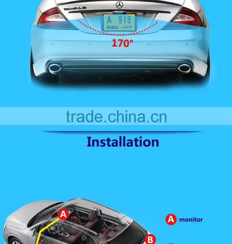 China manufacturer factory price car license plate high quality hidden camera