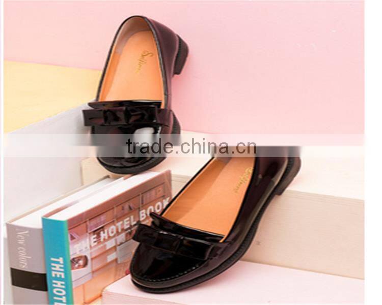 New design ladies rubber soles flat shoes india shoes with great price