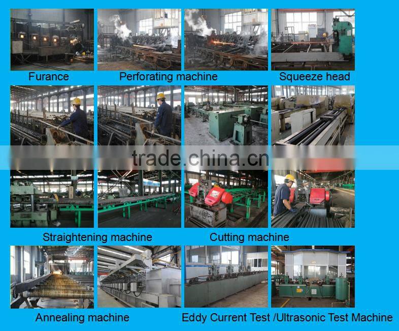 Small diameter AISI 4140 4130 chromoly seamless steel pipe