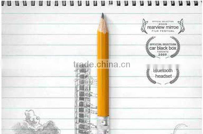 5 inch HD Car DVR with hd 720P and 180 degrees