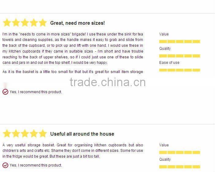 2015 Hot Sale Storage Basket with Handle as seen on TV