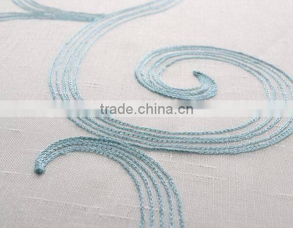 Excellent quality hot selling embroidery sheer fabric