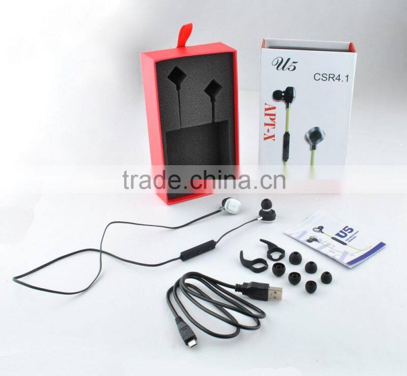 Hot sale new design high quality free sample v4.0 wireless bluetooth headphone