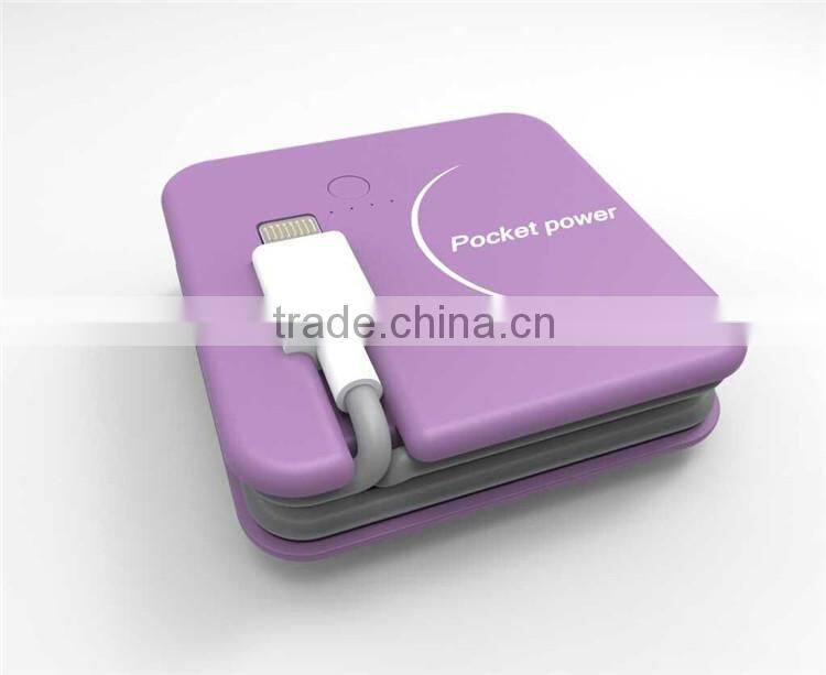 New arrival mini mobile battery charger micro usb charging cable portable usb wall charger