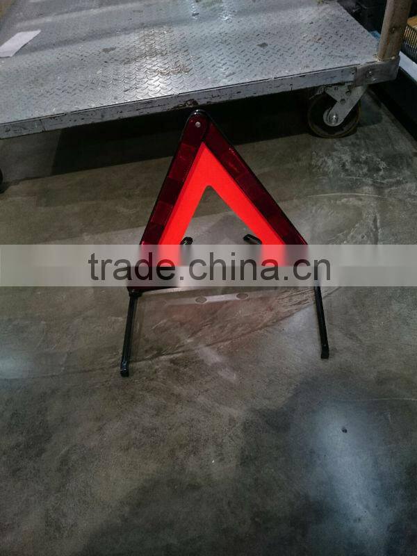 Safety product flashing led triangular warning/triangle
