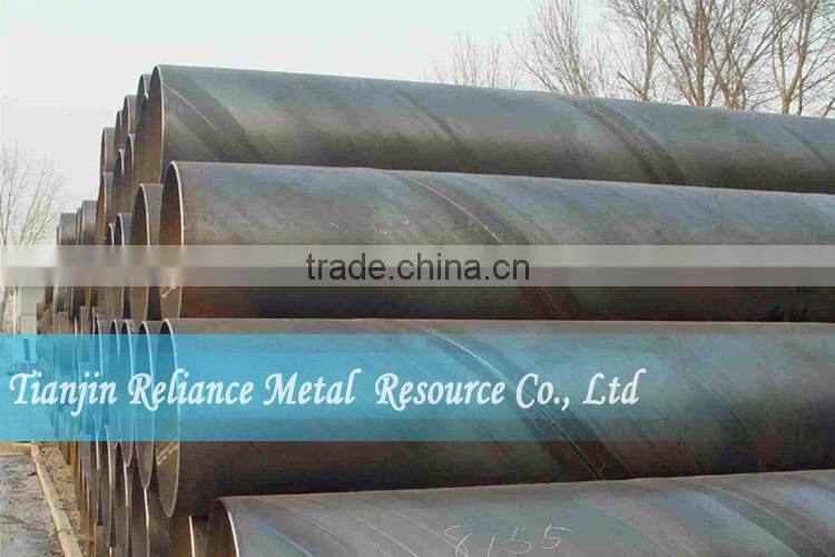 SPIRAL TUBE BEVELED END WELDED STEEL PIPES