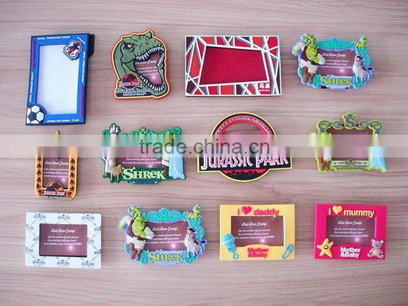 refrigerator magnet picture frame,wholesale decorative refrigerator magnets,soft pvc 3d fridge magnet