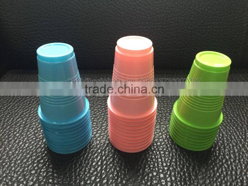 Colorful PP PS Water Drinking Glass For USA/Plastic Cups/Disposable PP Cups