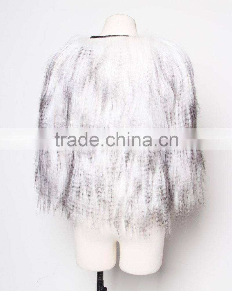 Unique 2013 European Street Style Dyeing Long Wool Flare Women Fashion Winter Vintage Fur Coats Sale "11"