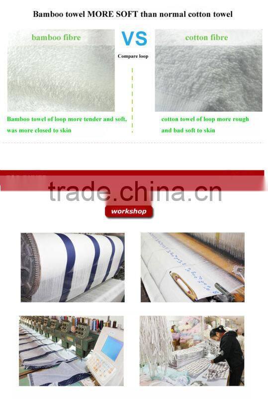natural 100% organic bamboo fiber towels without odor manufacturers