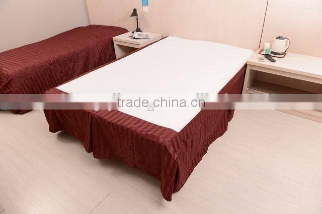 Cheap 100% Polyester Hotel Bed Skirt